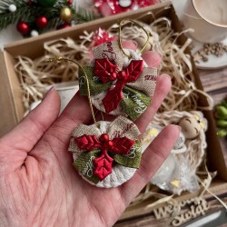 Świąteczny Zestaw Prezentowy - Kubek Aniołek - złoty